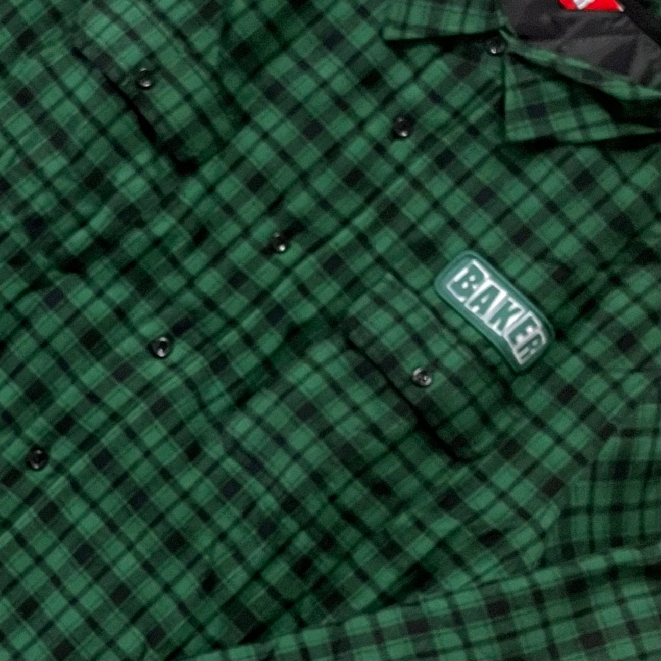 Baker - Brand Logo Flannel Jacket