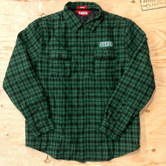 Baker - Brand Logo Flannel Jacket