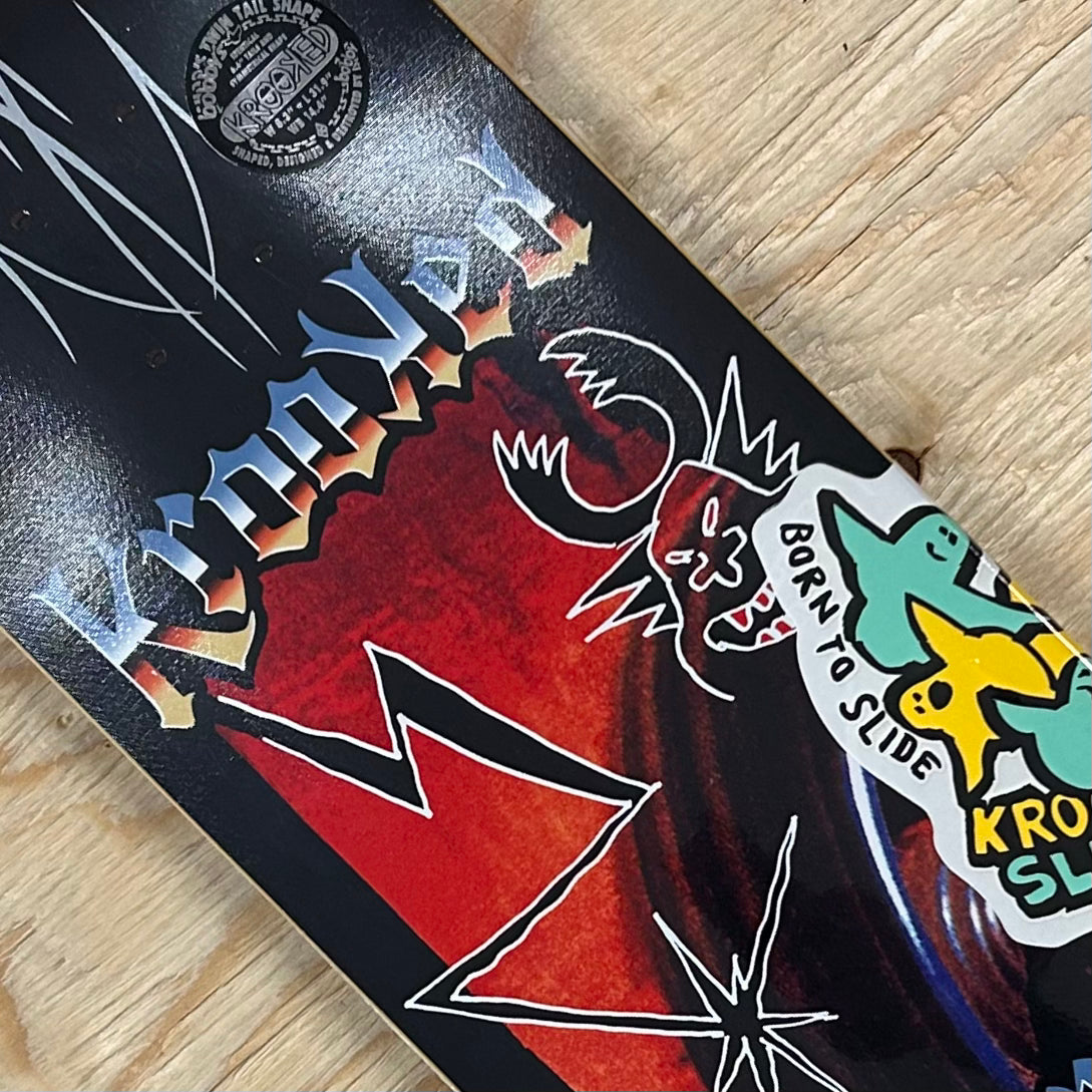 Krooked Skateboard - Chrome Zone Deck 8.38"