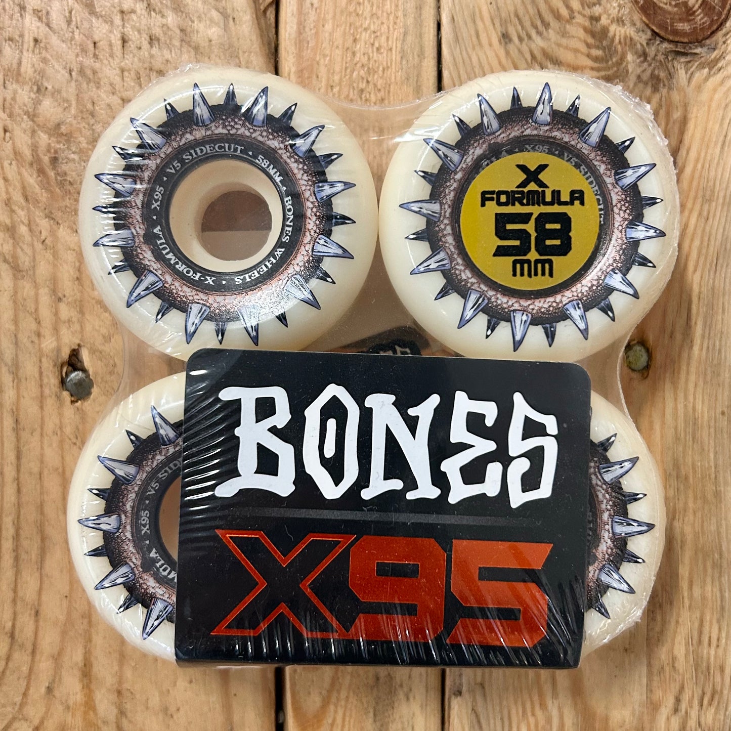 Bones Wheels - X-Formula Street Cleats 95A 58mm
