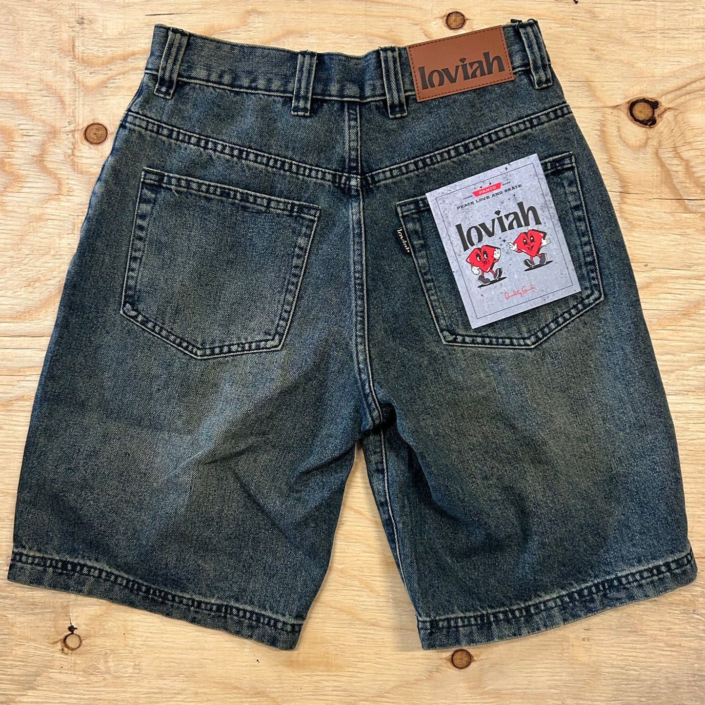 Loviah - Jhorts Denim Shorts