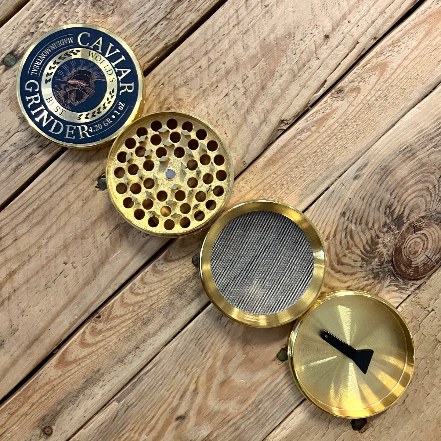 Classic Grip - Caviar Herb Grinder