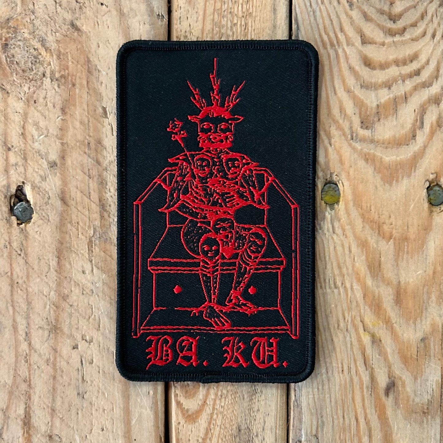 Skull Skates - BA.KU. Blood Throne Patch 4"