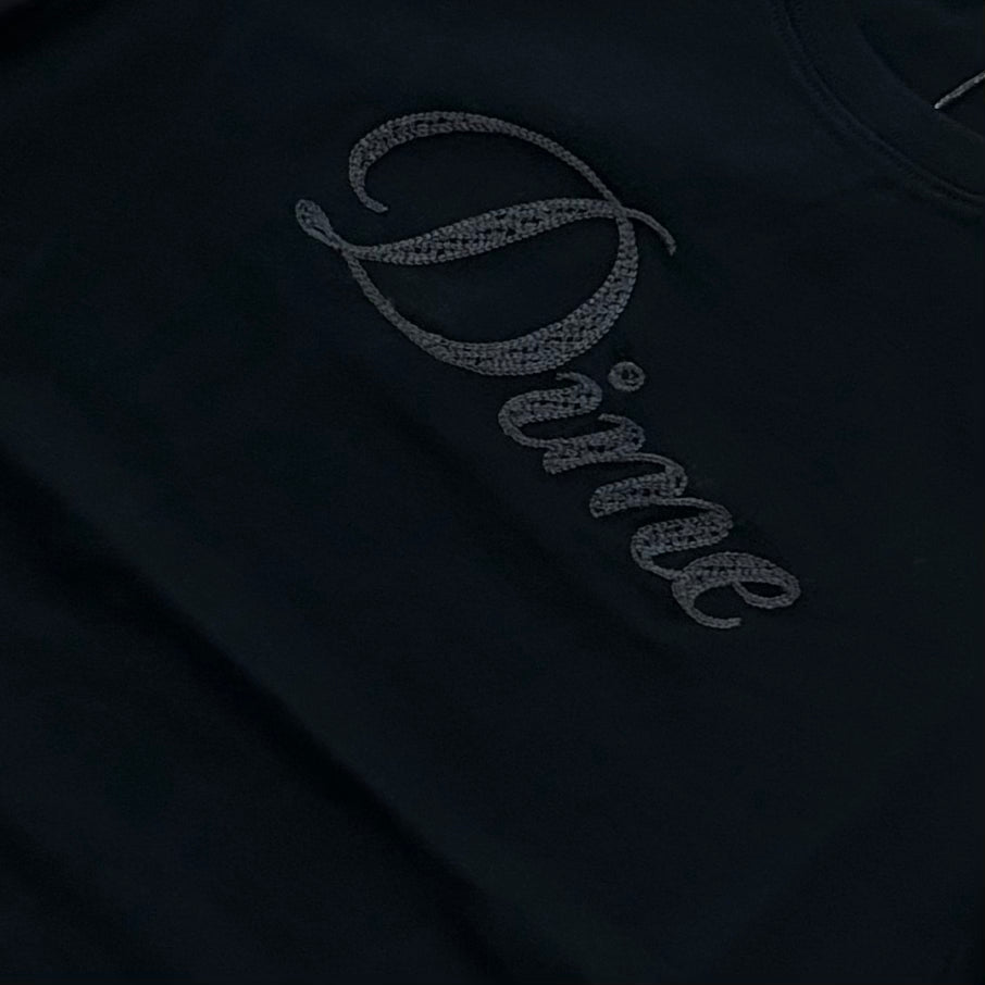 Dime - Cursive Crochet Tee