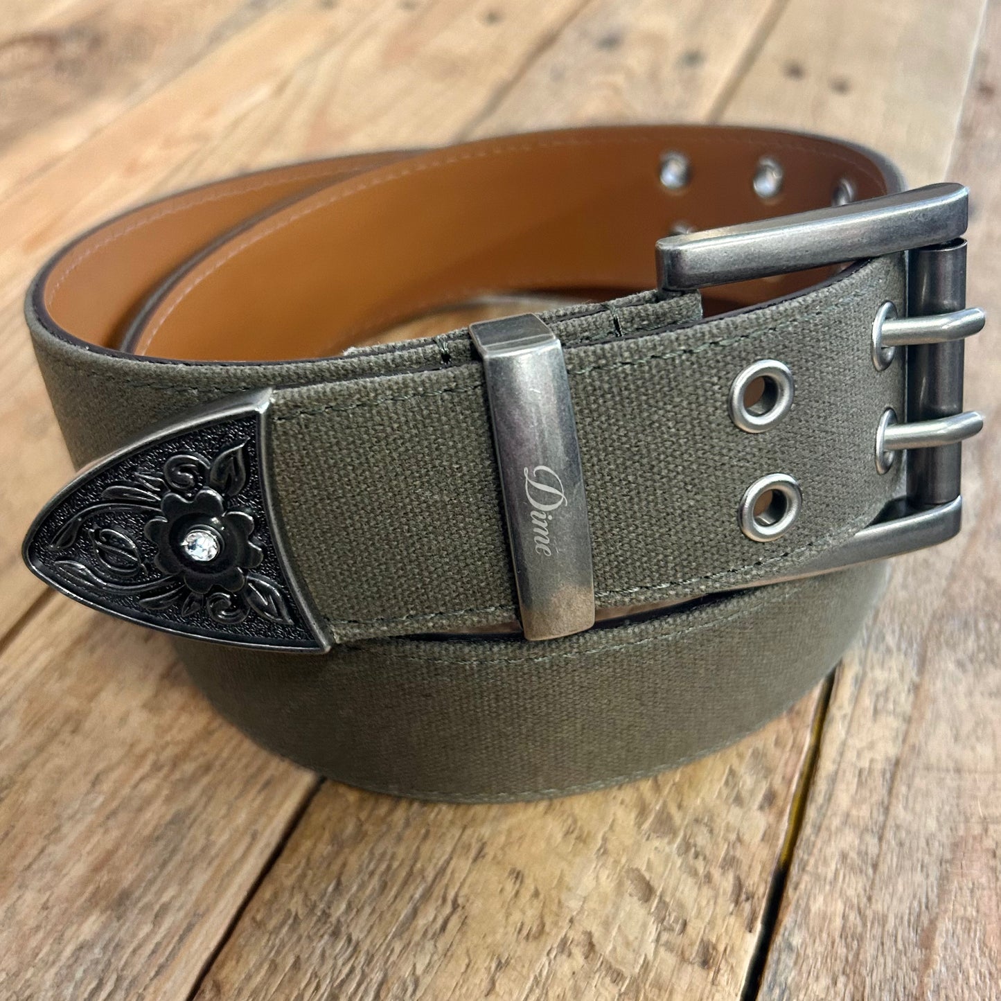 Dime - Waxed Canvas Belt