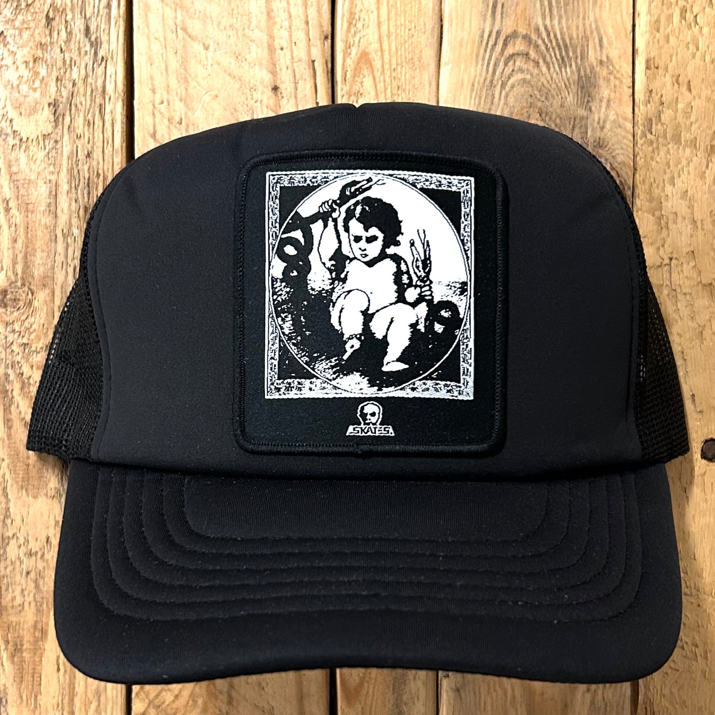 Skull Skates - Classic Mesh Wee Boy Patch Trucker Hat