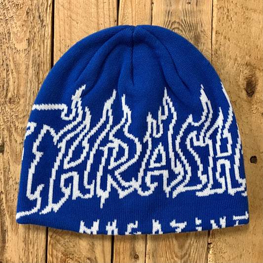 Thrasher - Fire Outlined Skully Beanie