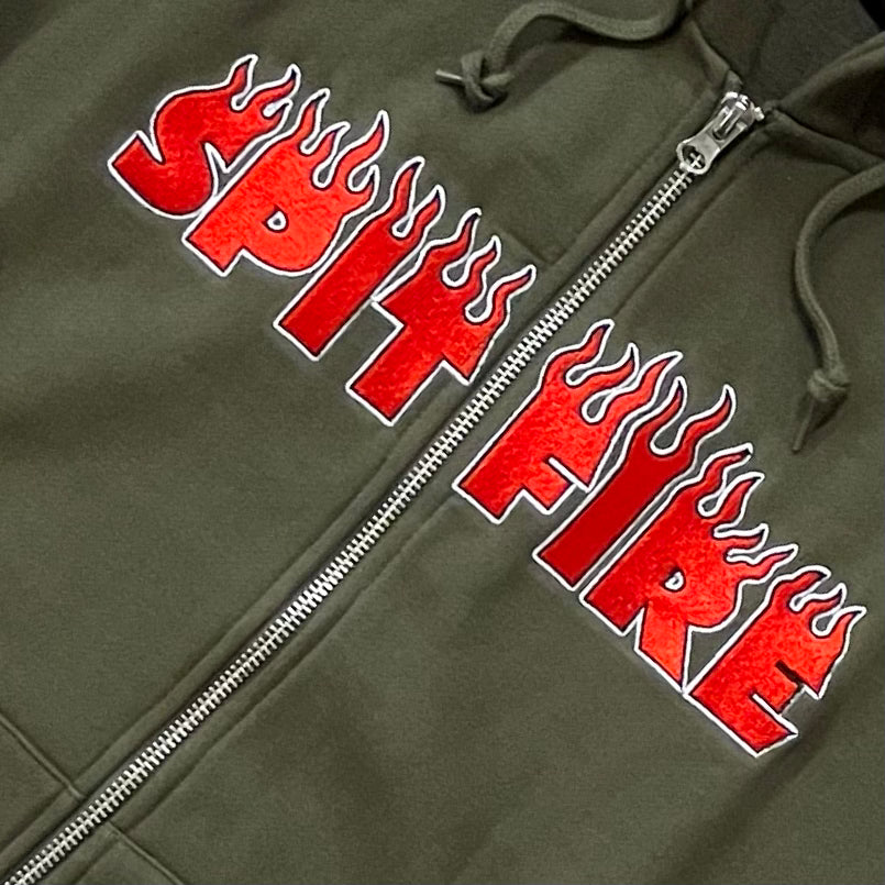 Spitfire - Demonseed Script Zip Hoodie