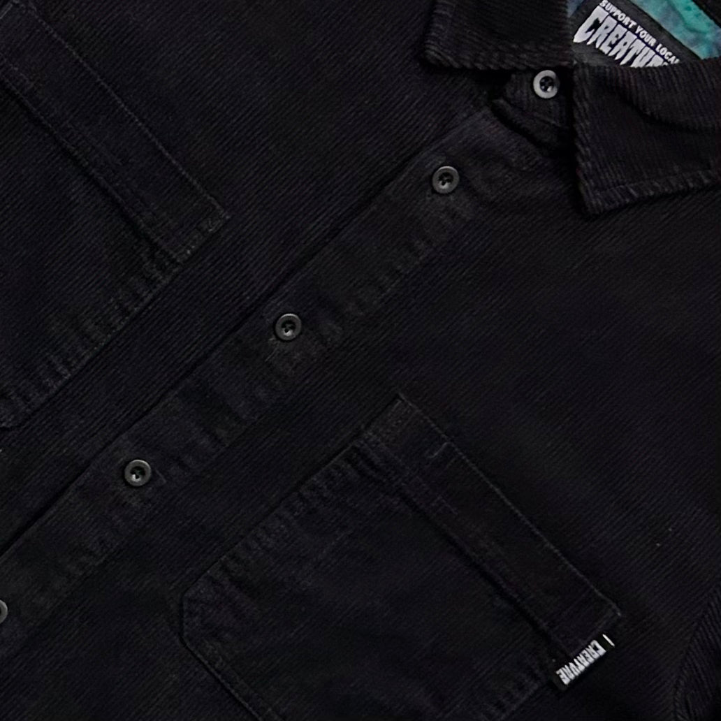 Creature - Bonehead Flame Corduroy Shirt