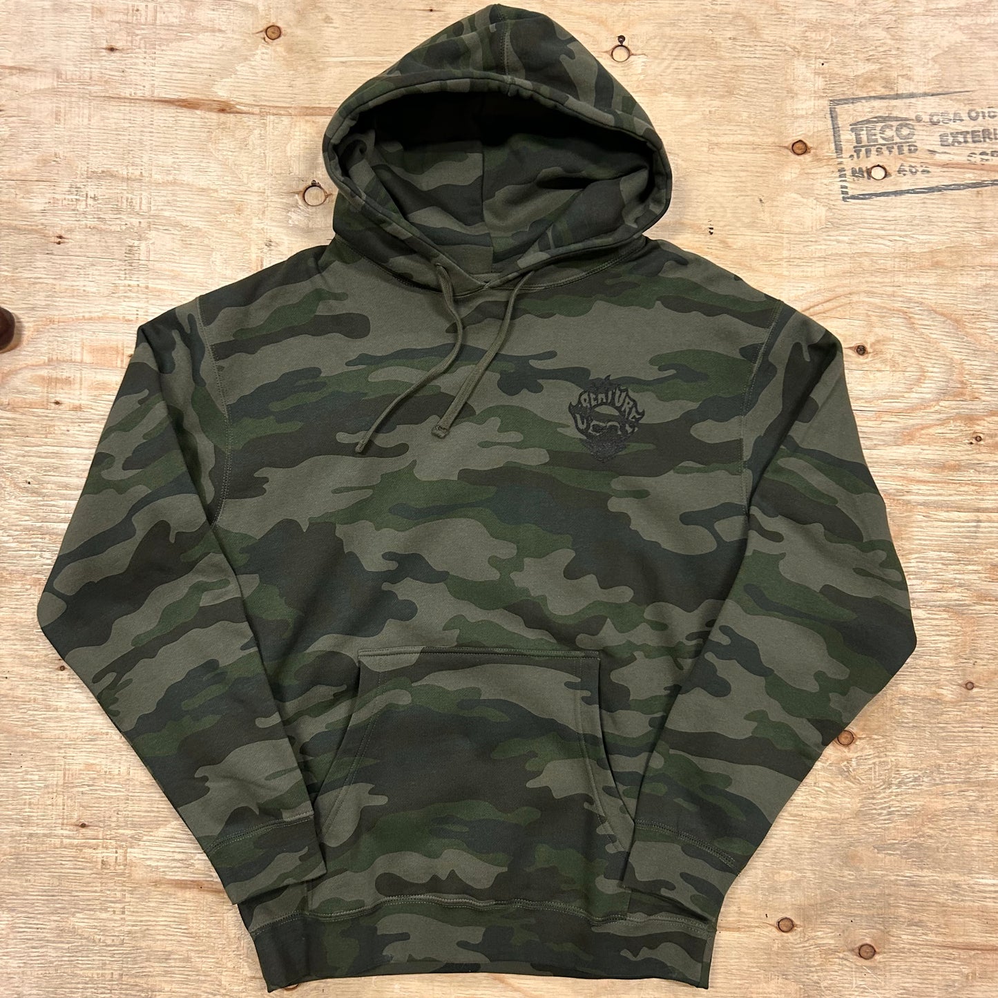 Creature - Bonehead Flame Hoodie
