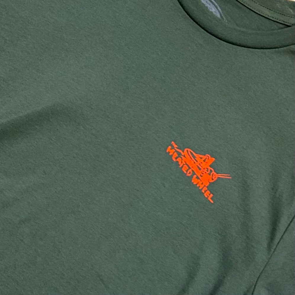 The Heated Wheel - Grasshopper Tee