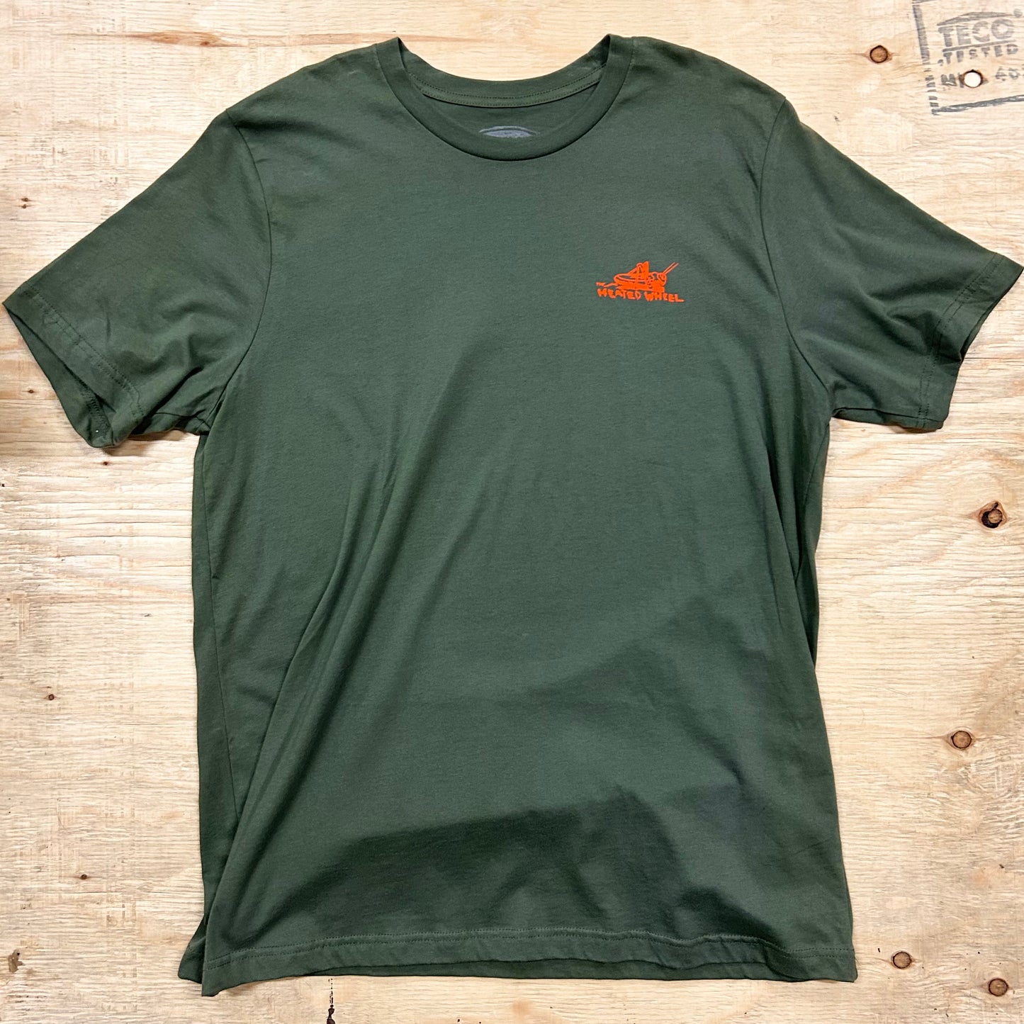 The Heated Wheel - Grasshopper Tee