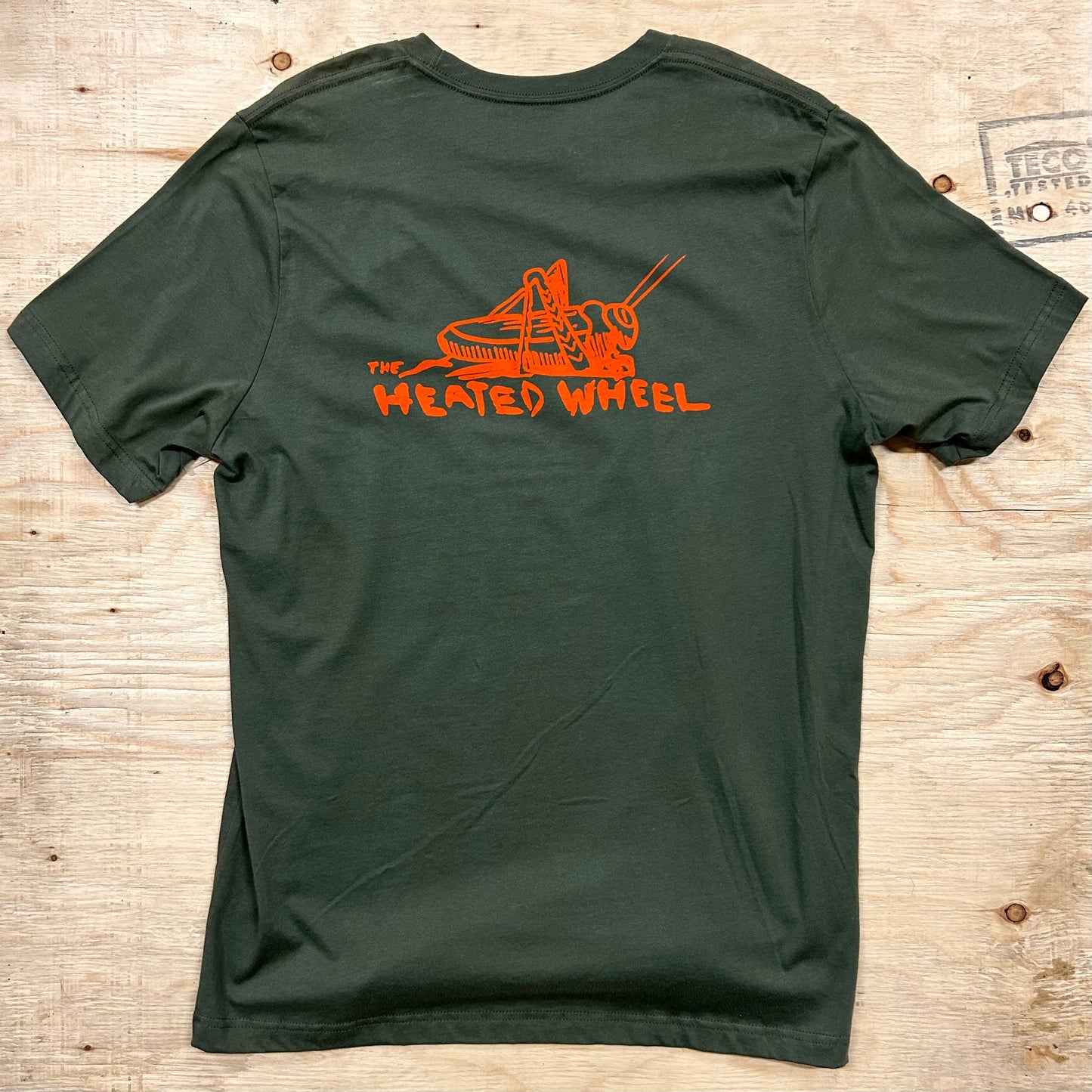 The Heated Wheel - Grasshopper Tee