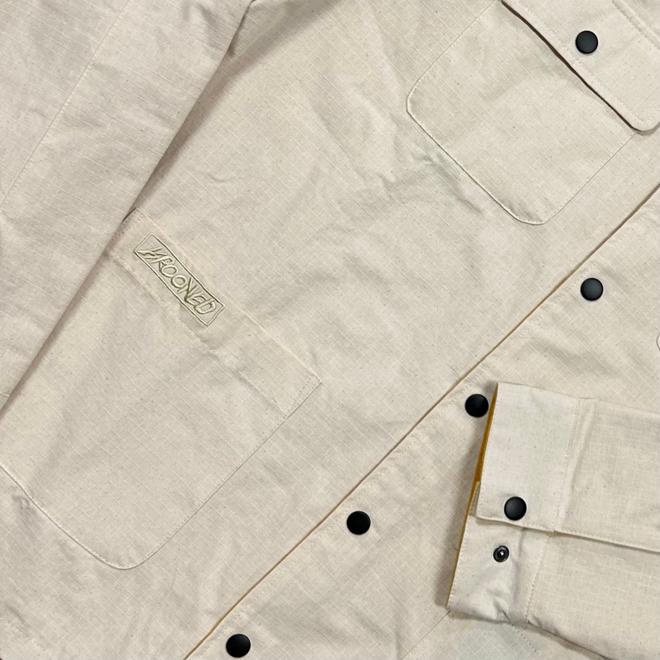 Krooked Skateboards - Moonsmile Raw Reversible Jacket