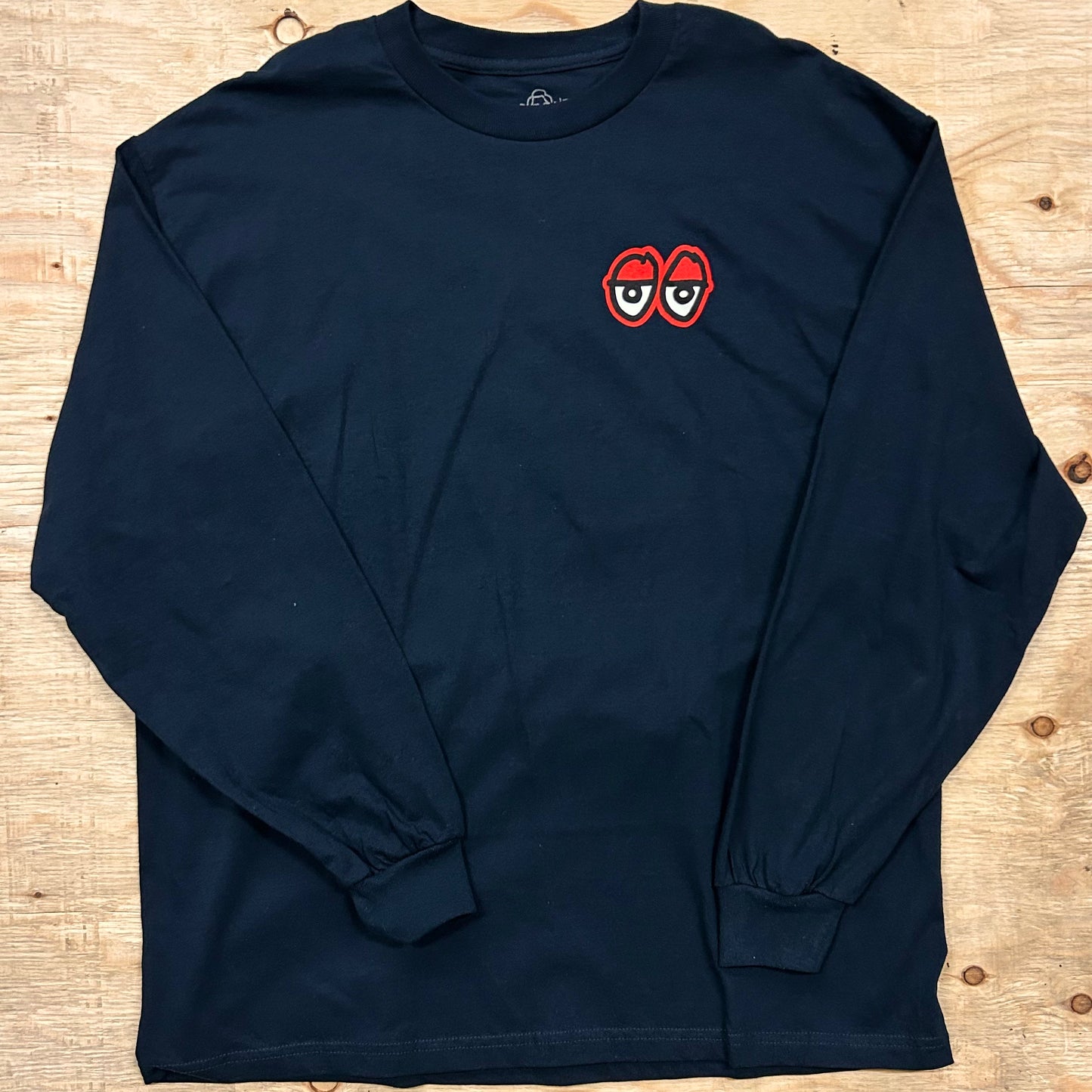 Krooked Skateboards - Strait Eyes Longsleeve