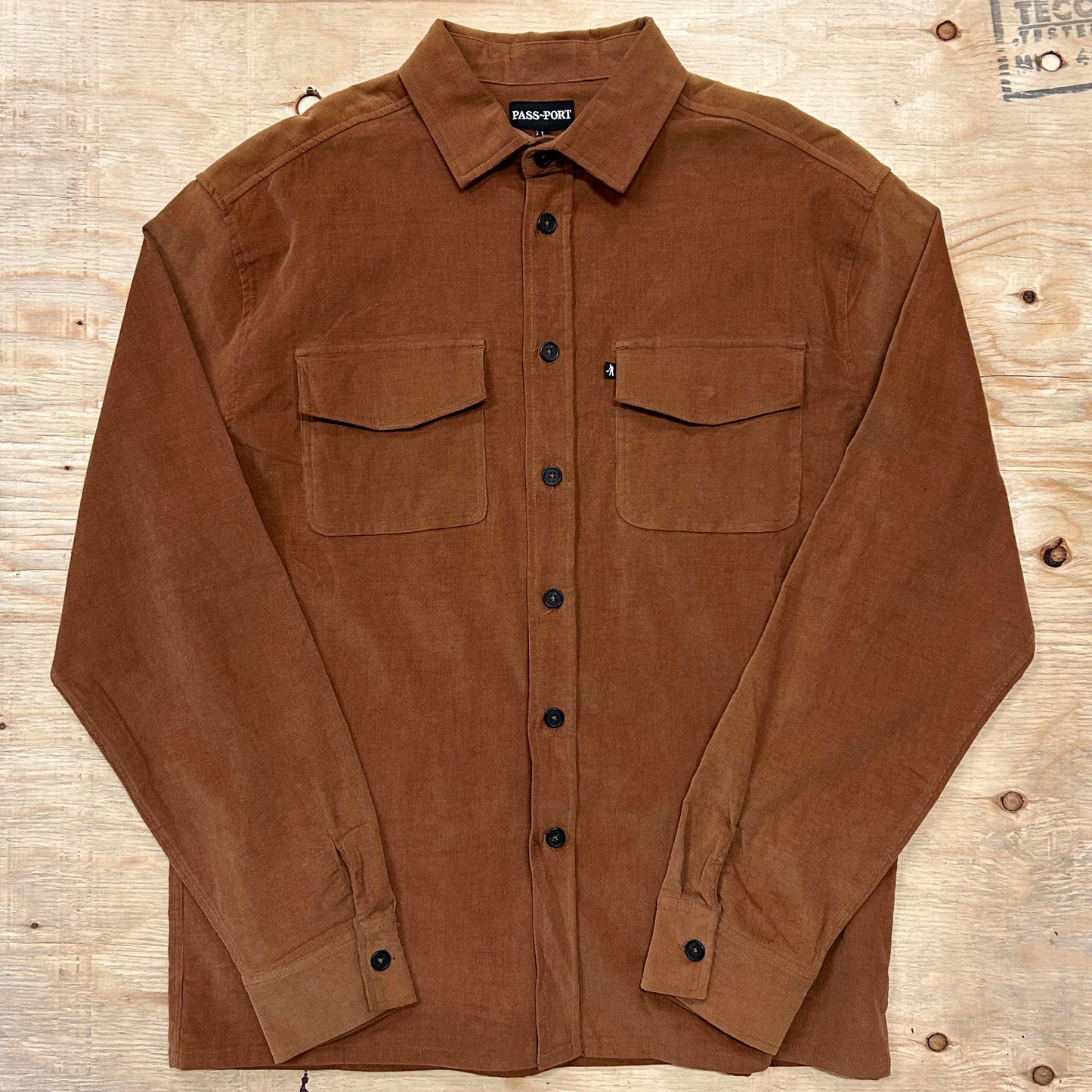 Pass~Port - Micro Cord Workers Shirt