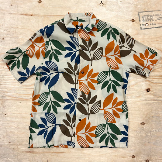 Magenta - All Over Plant Shirt