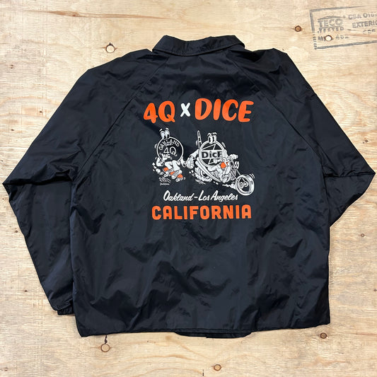 Dice Magazine X 4Q Conditioning Windbreaker Jacket