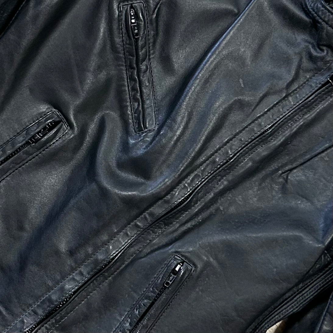 Vintage 70's Harley-Davidson Women Motorcycle Leather Jacket