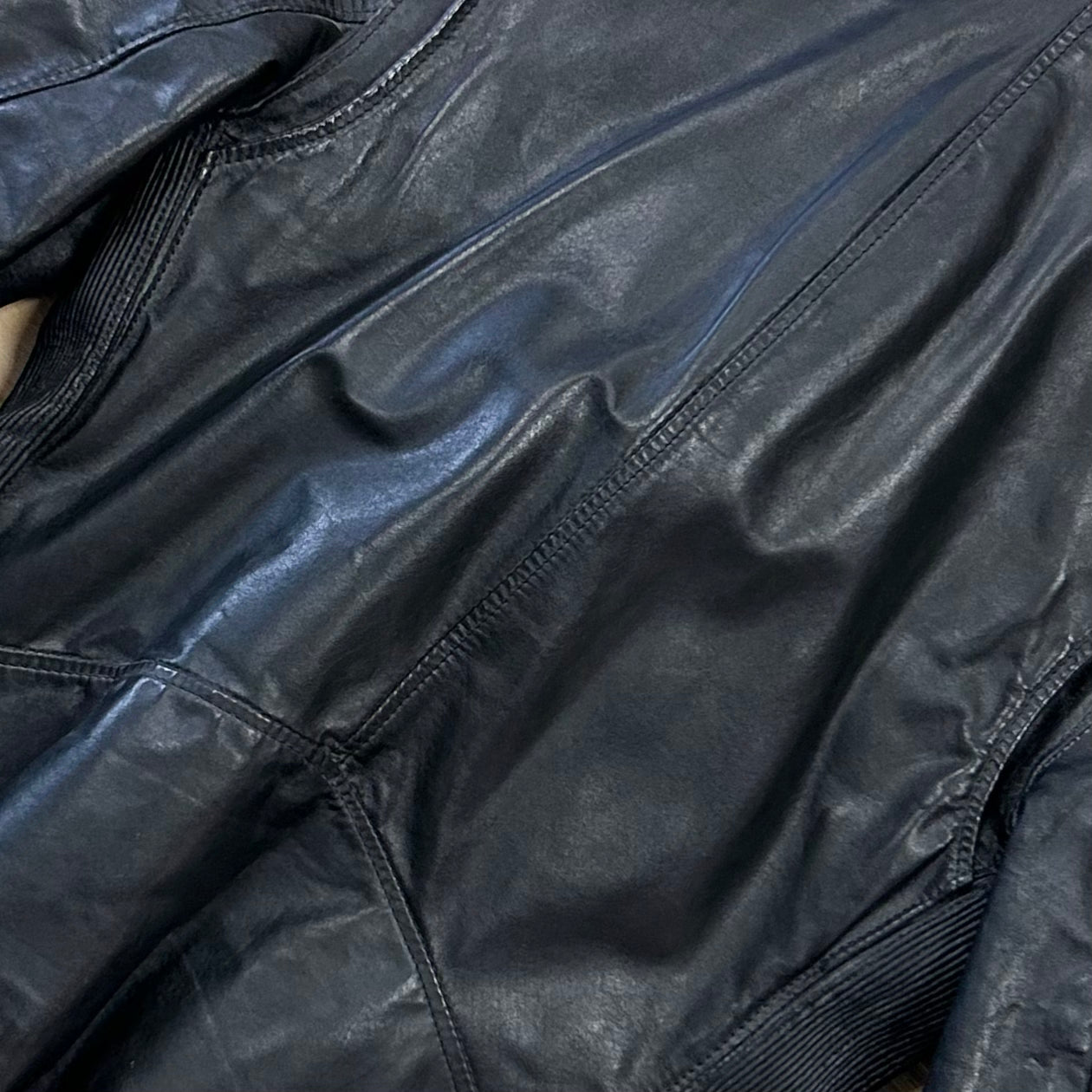 Vintage 70's Harley-Davidson Women Motorcycle Leather Jacket