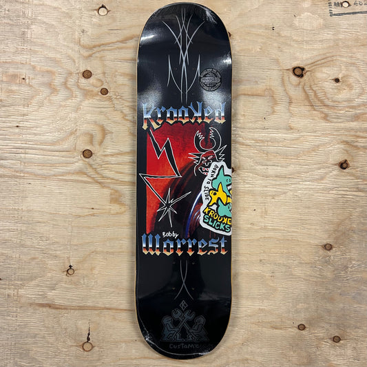 Krooked Skateboard - Chrome Zone Deck 8.38"