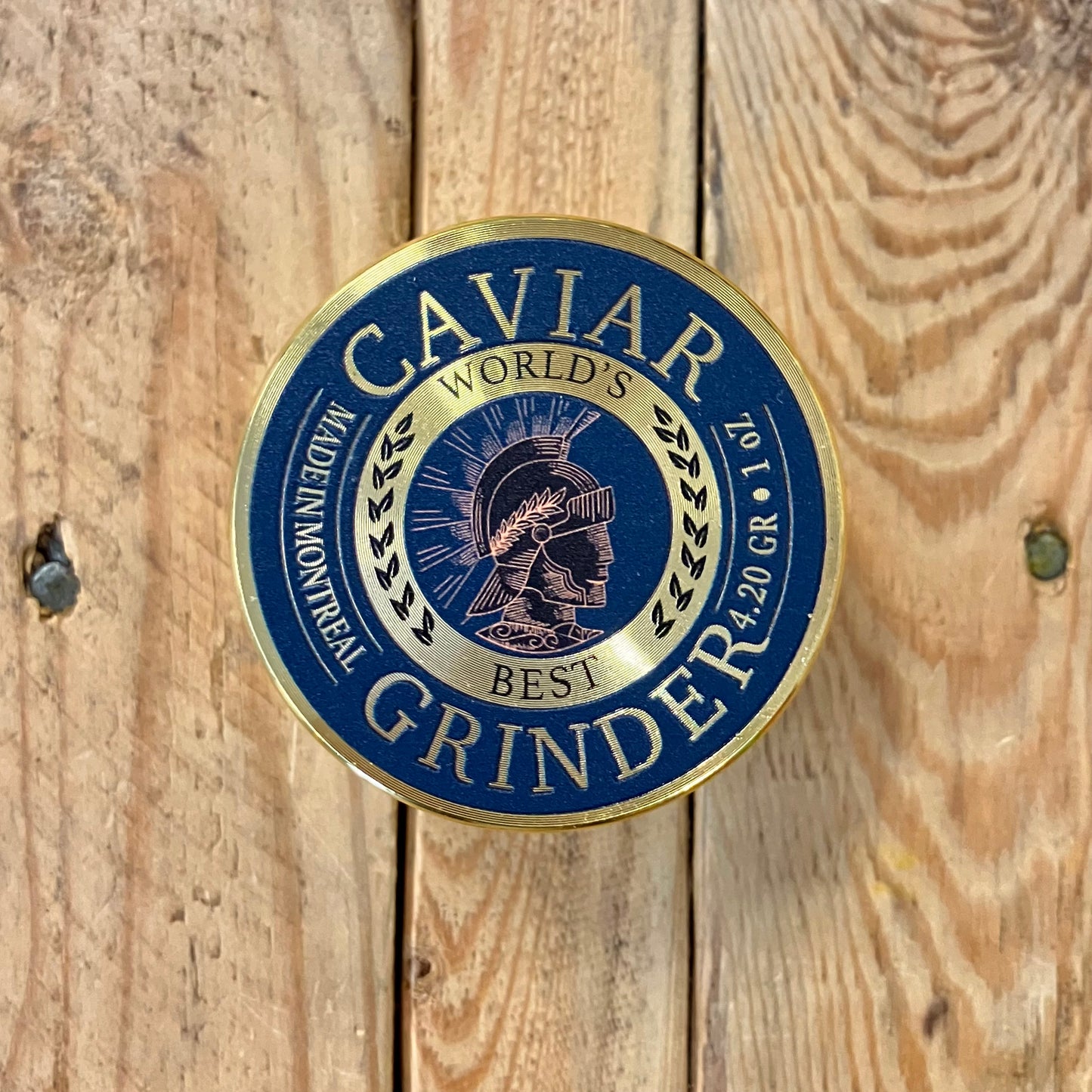 Classic Grip - Caviar Herb Grinder