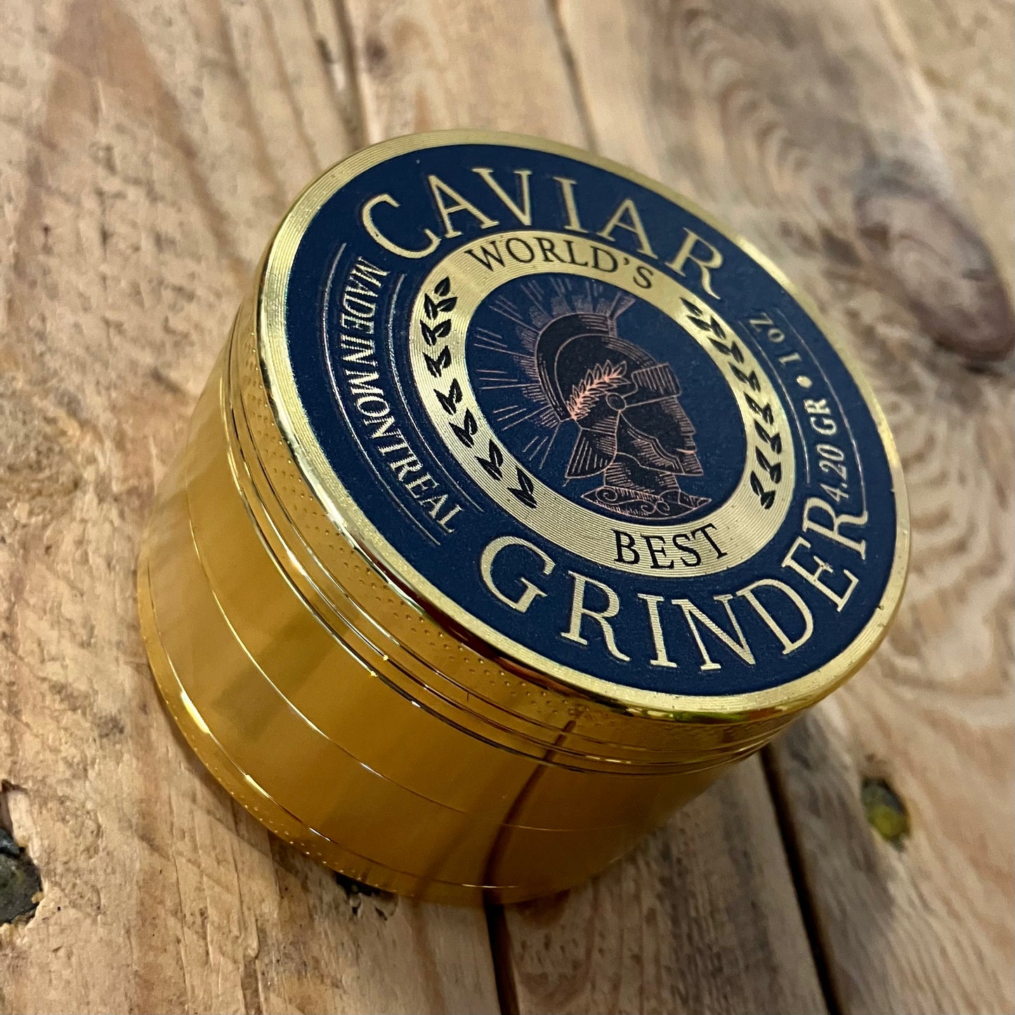 Classic Grip - Caviar Herb Grinder