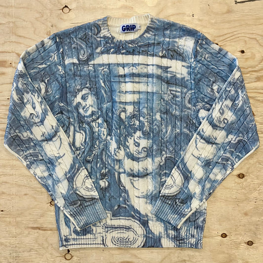 Classic Grip - Ceramic Cable Knit Sweater