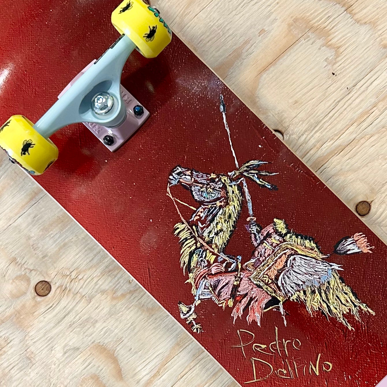 Deathwish - Pedro Delfino See The Moon Complete 8"