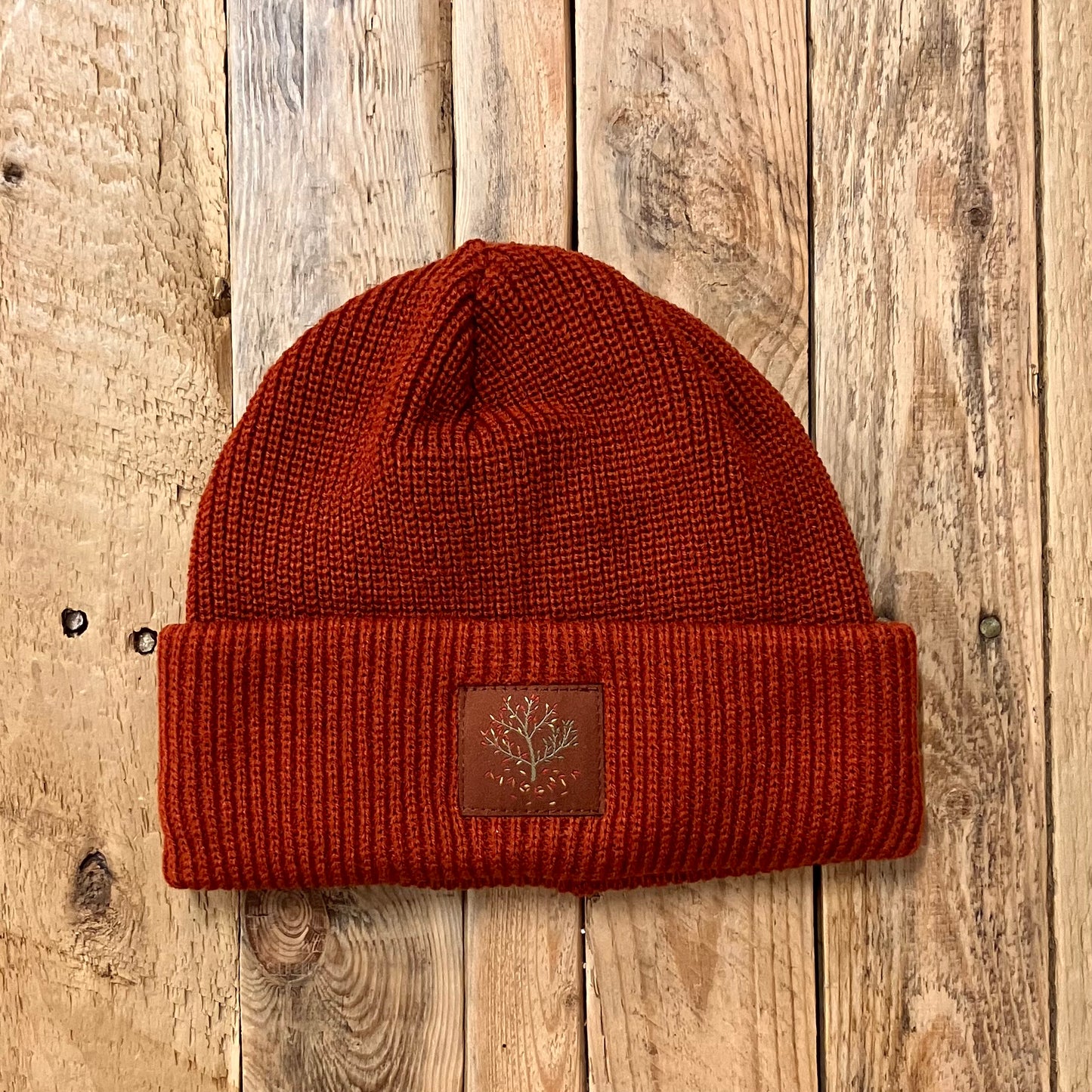 Magenta - Tree Beanie