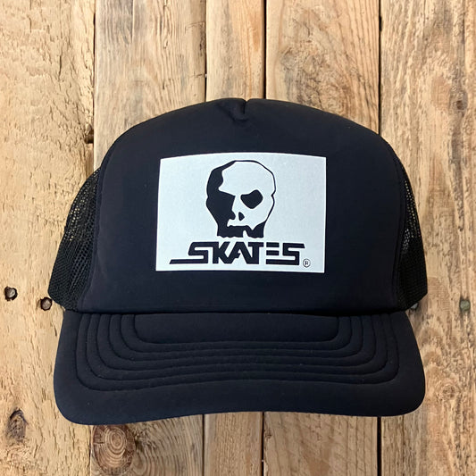 Skull Skates - Skull Horse Box Logo Trucker Hat