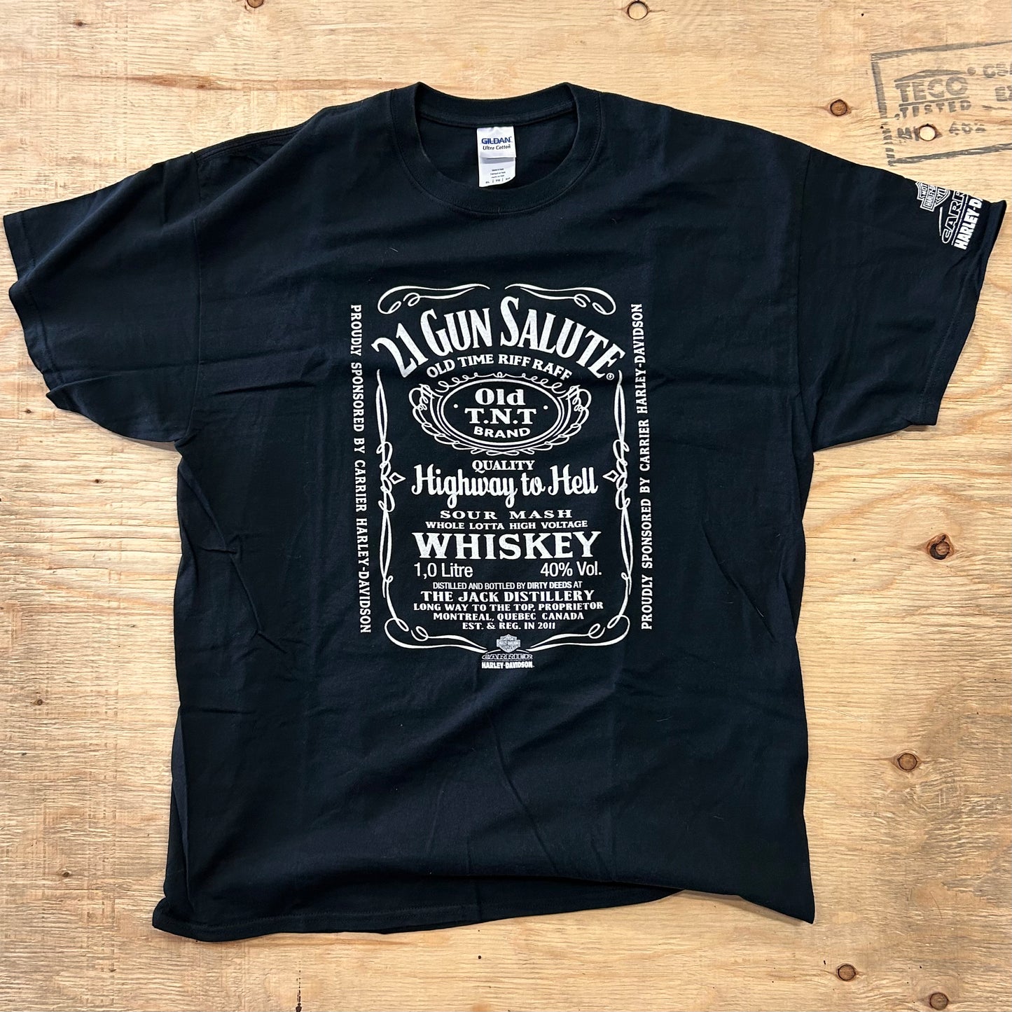 21 Gun Salute - AC/DC Tribute Tee