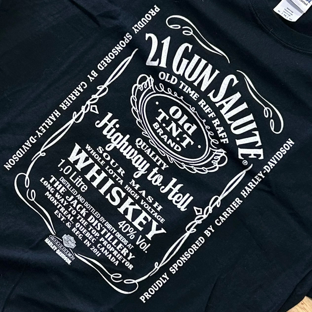 21 Gun Salute - AC/DC Tribute Tee