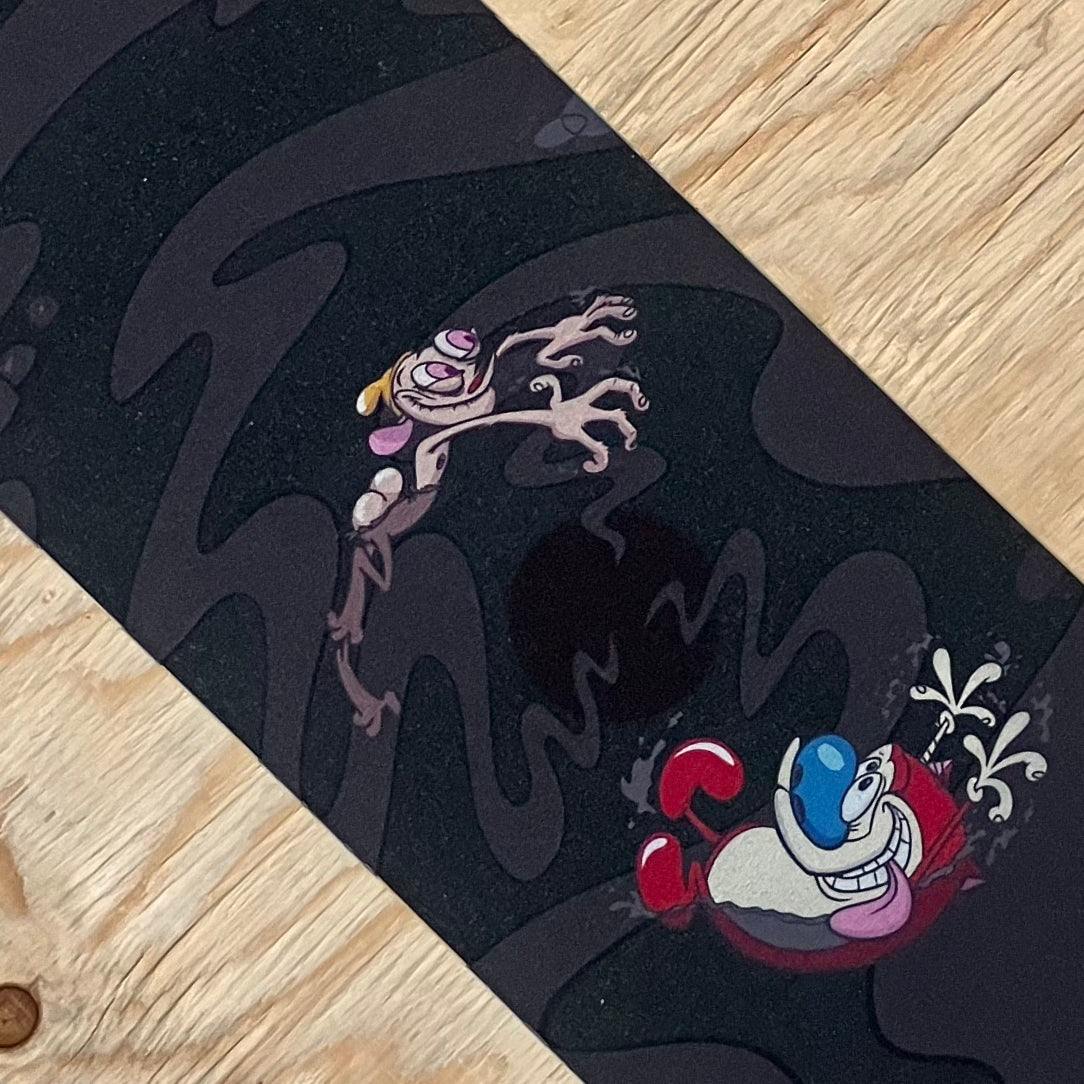 Almost - Ren & Stimpy Drain Griptape