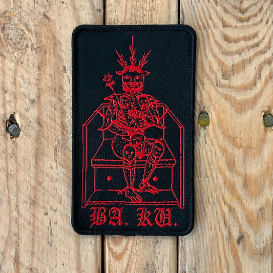 Skull Skates - BA.KU. Blood Throne Patch 4"