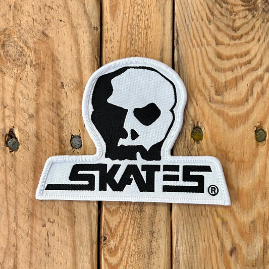 Skull Skates - Diecut Logo Patch 3.75"
