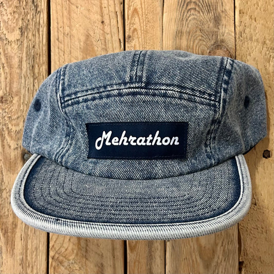 Mehrathon - 5 Panel Washed Denim Cap
