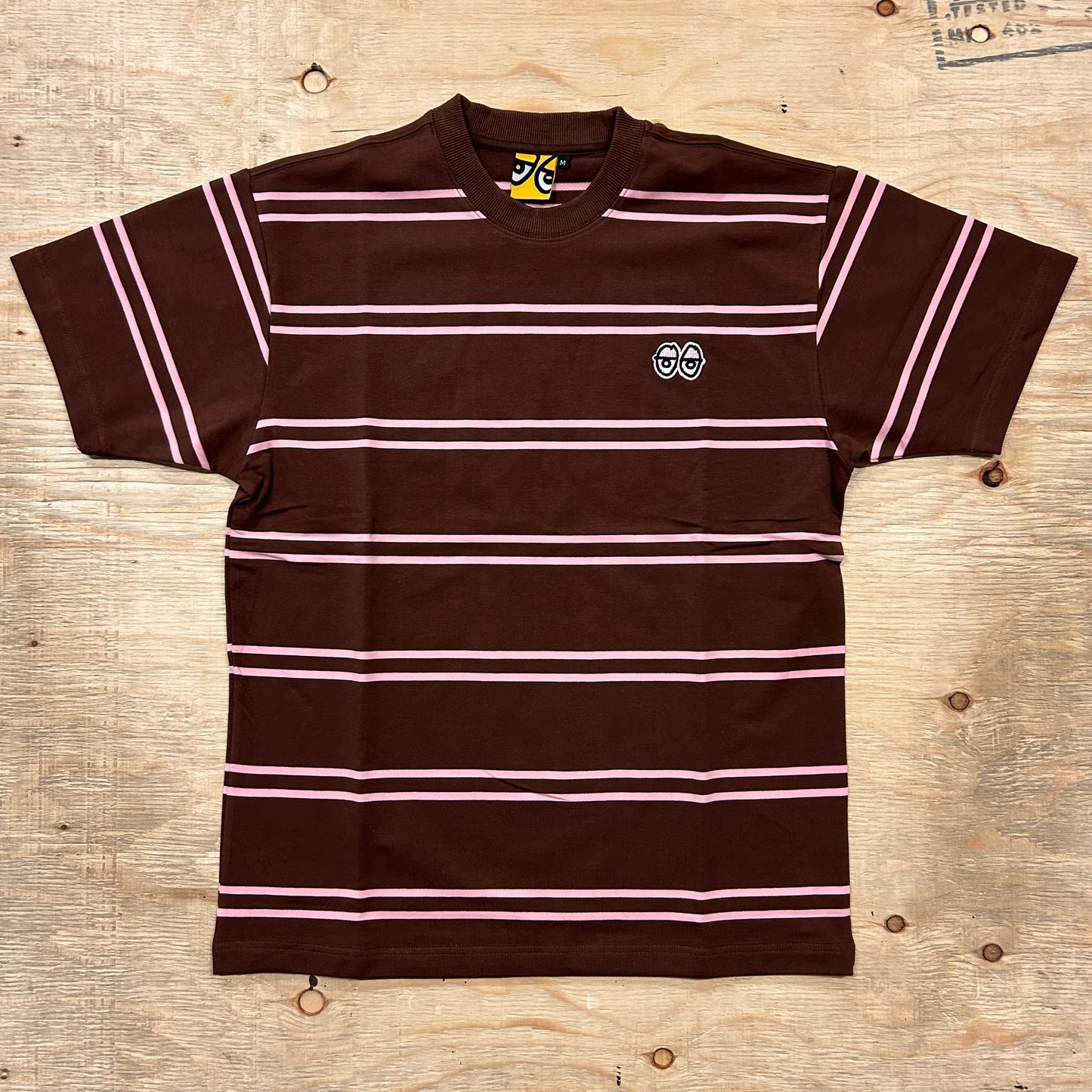 Krooked Skateboards - EMB Stripe Tee