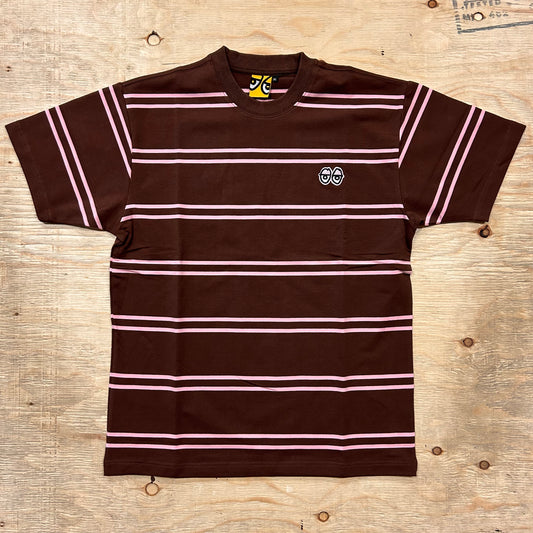 Krooked Skateboards - EMB Stripe Tee