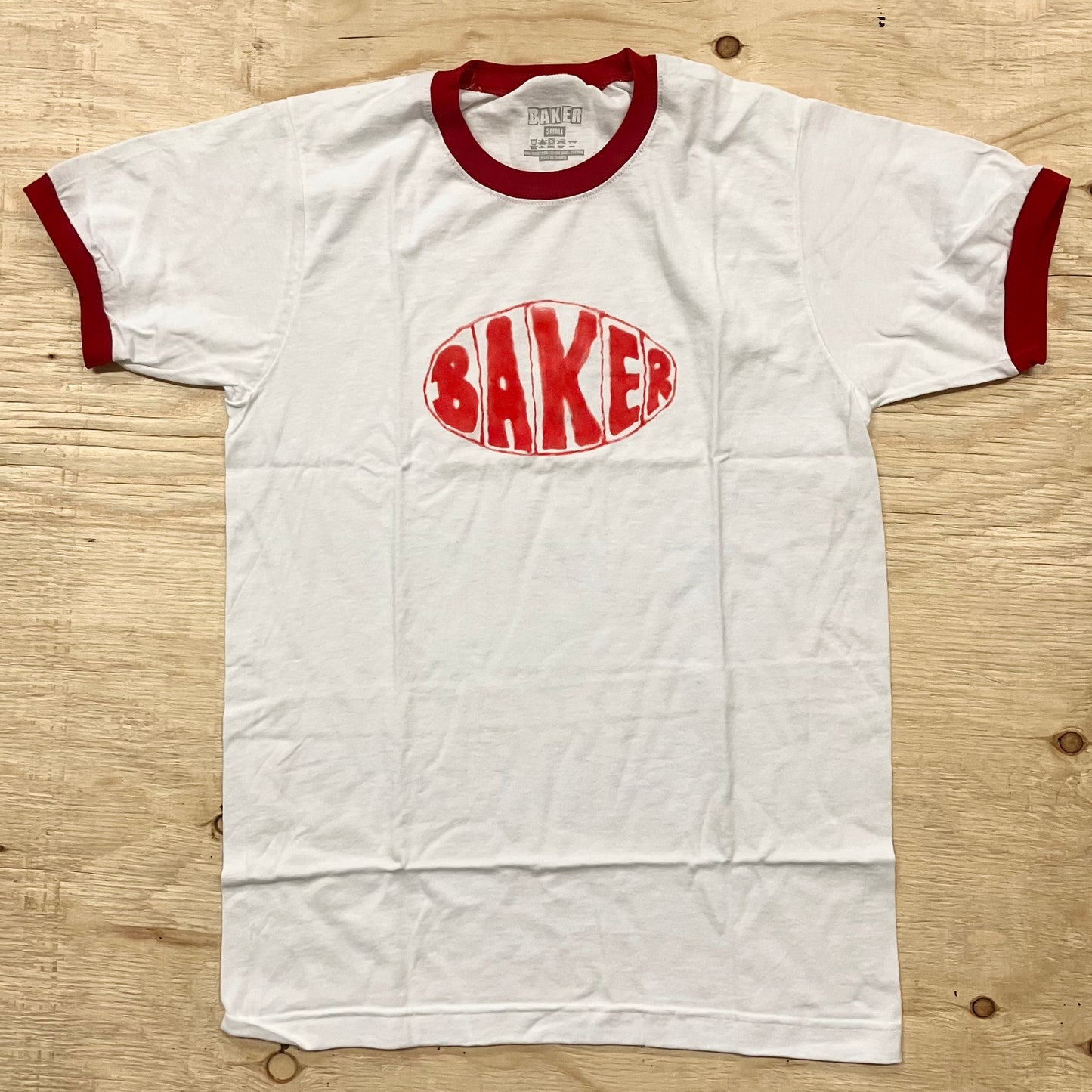 Baker - Sprayed Oval Ringer Tee