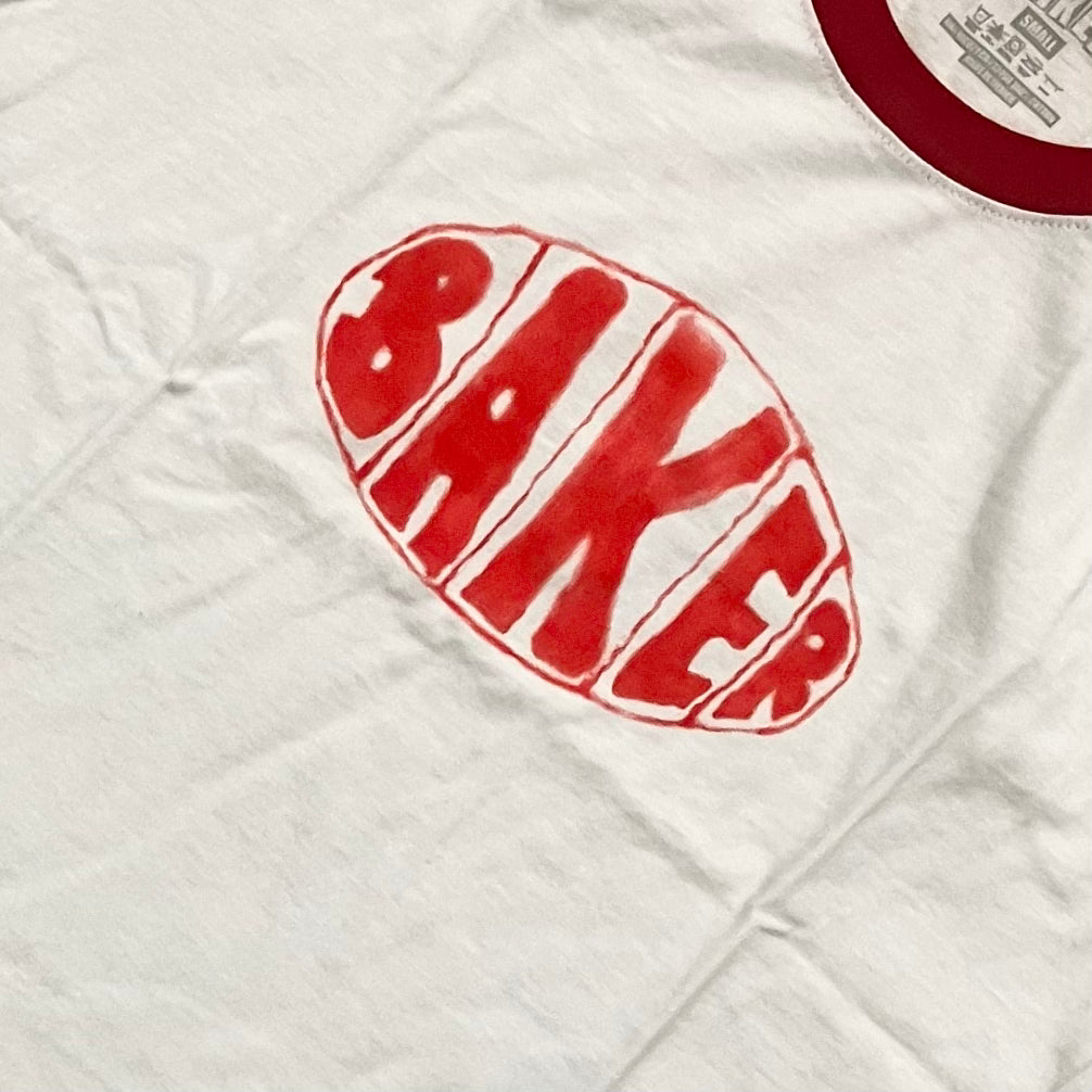 Baker - Sprayed Oval Ringer Tee