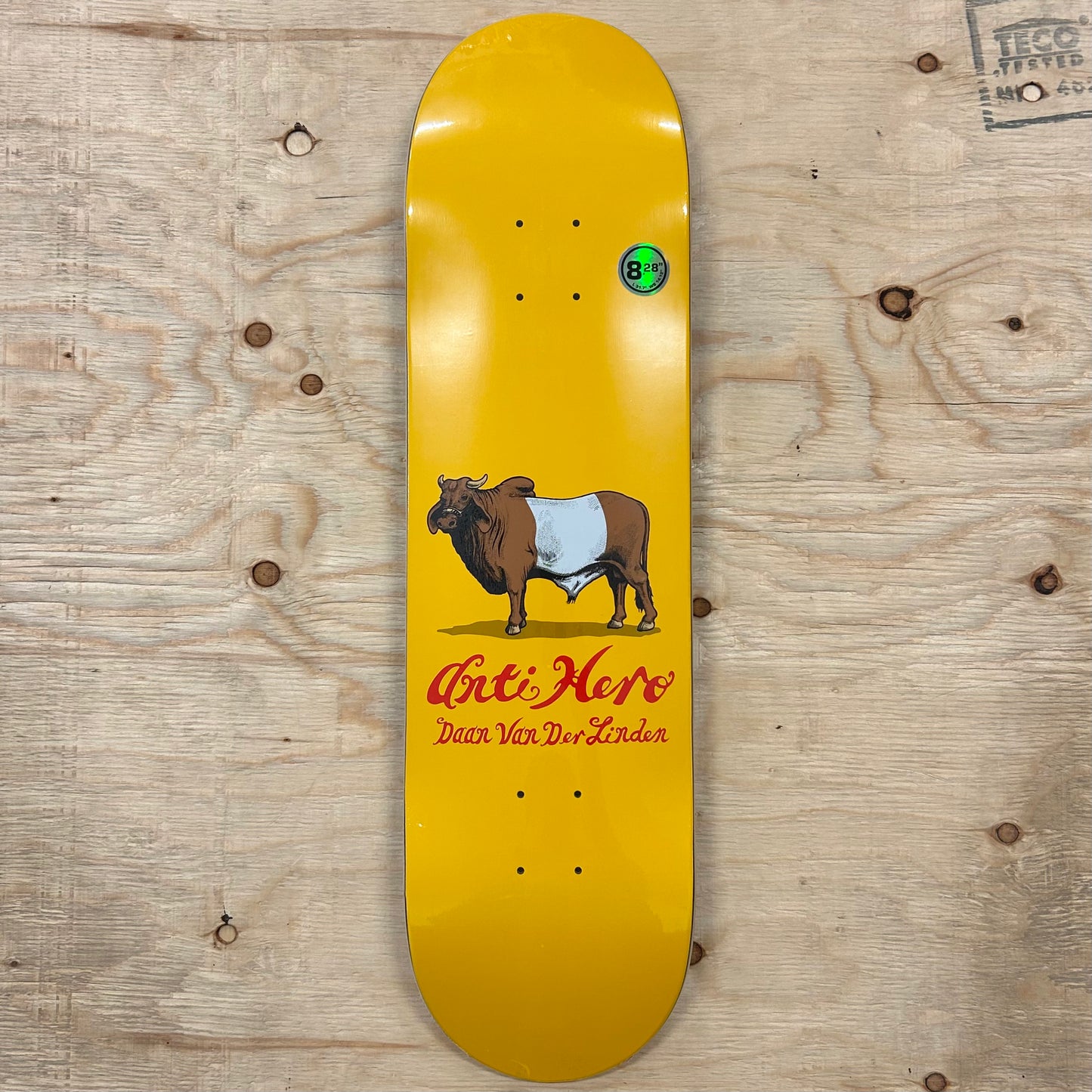 Anti Hero - Daan Dutch Belted Deck 8.28"