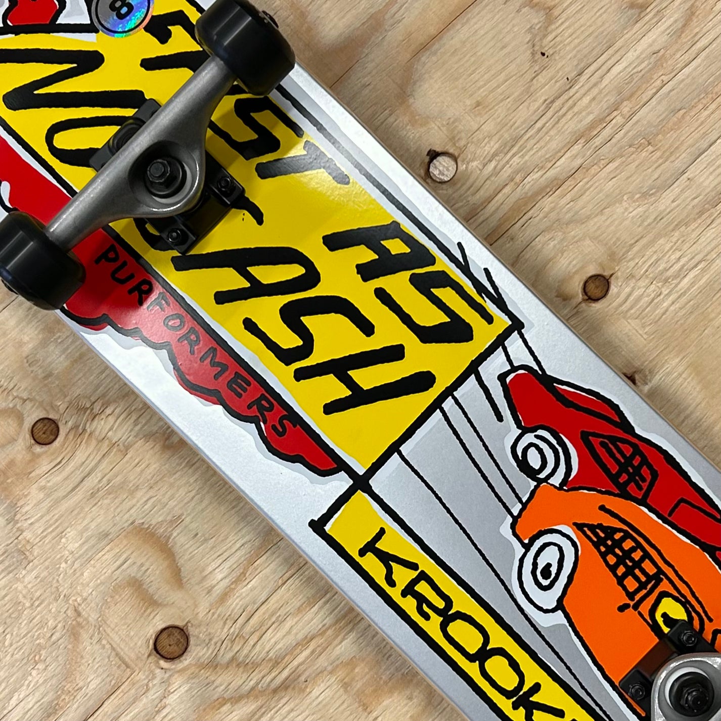 Krooked Skateboards - Racing Complete 8.0"