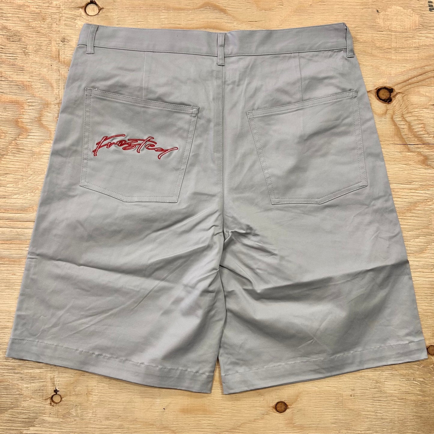 Frosted - Double Pleated Shorts