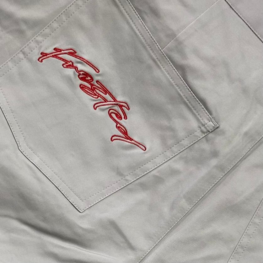 Frosted - Double Pleated Shorts