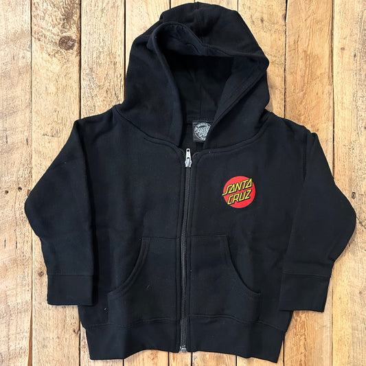 Santa Cruz - Classic Dot Toddler Zip Hood