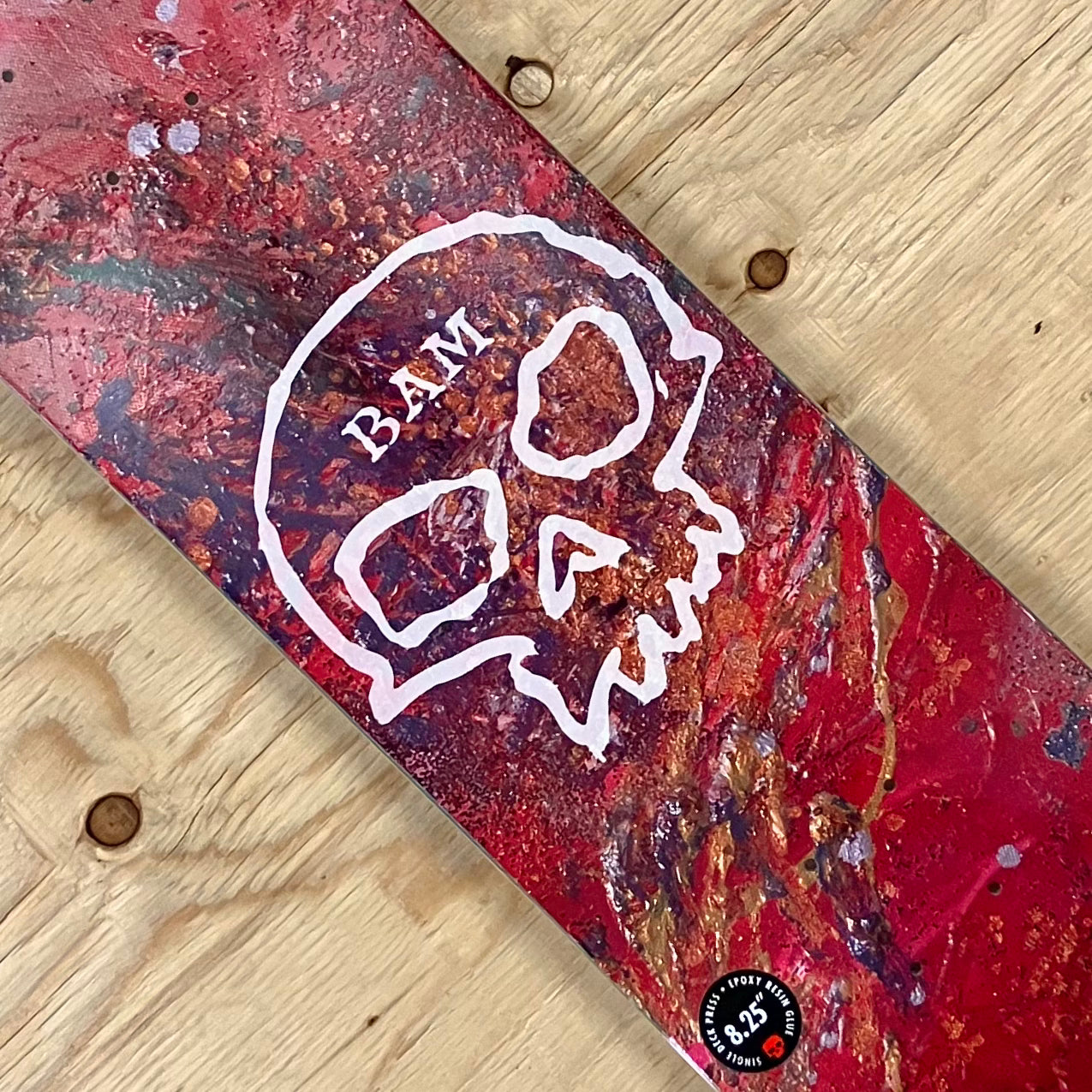 Zero - Bam Single Skull Deck 8.25"