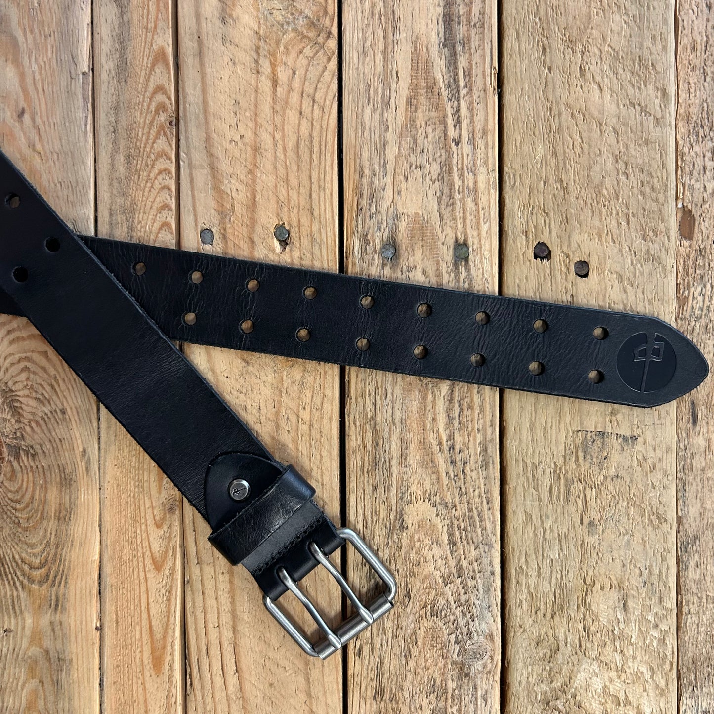 RDS - Double Prong Genuine Leather Belt