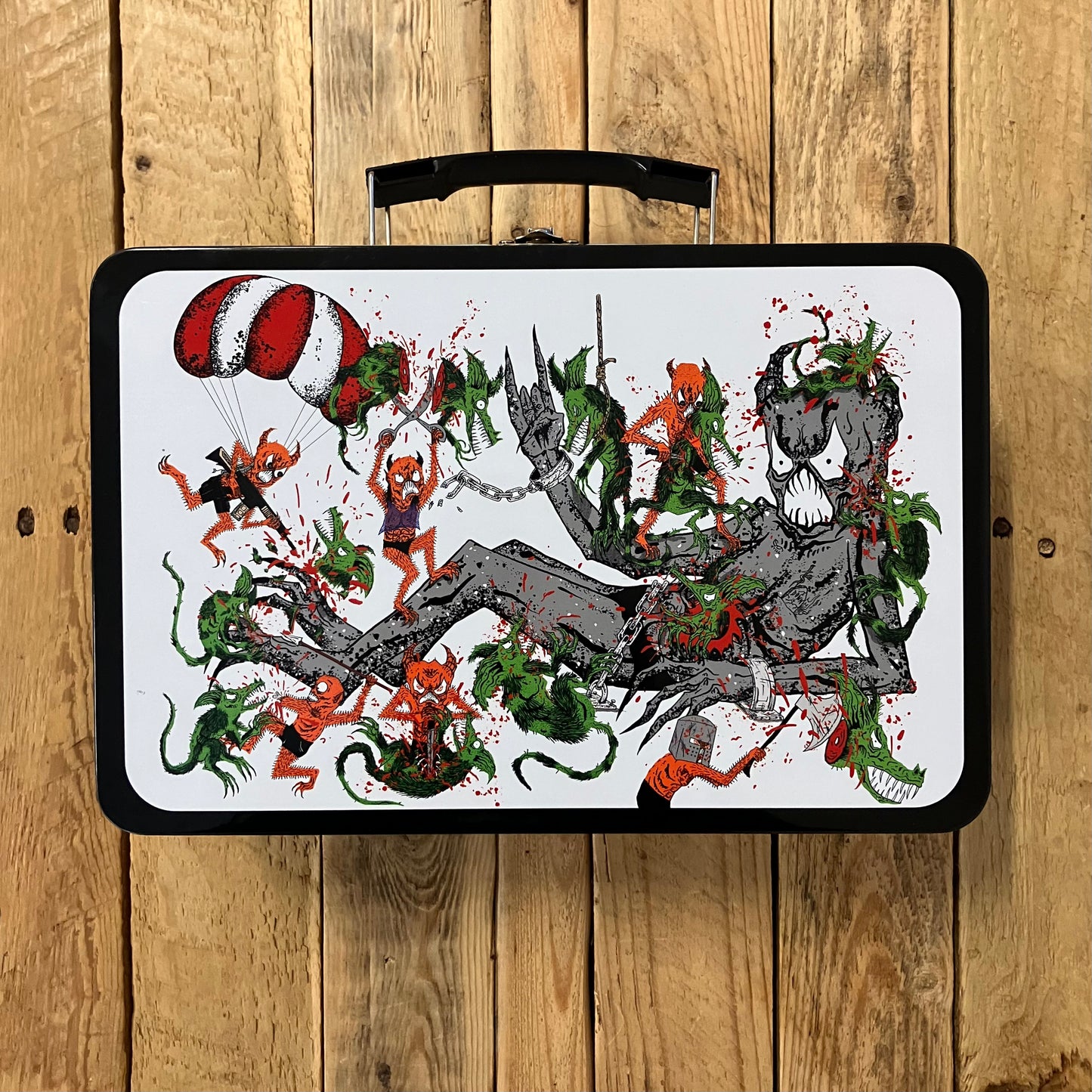 Baker - Toxic Rats Tin Lunch Box