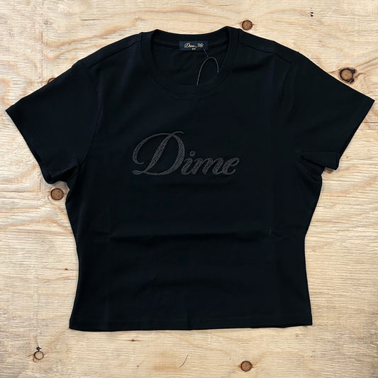 Dime - Cursive Crochet Tee
